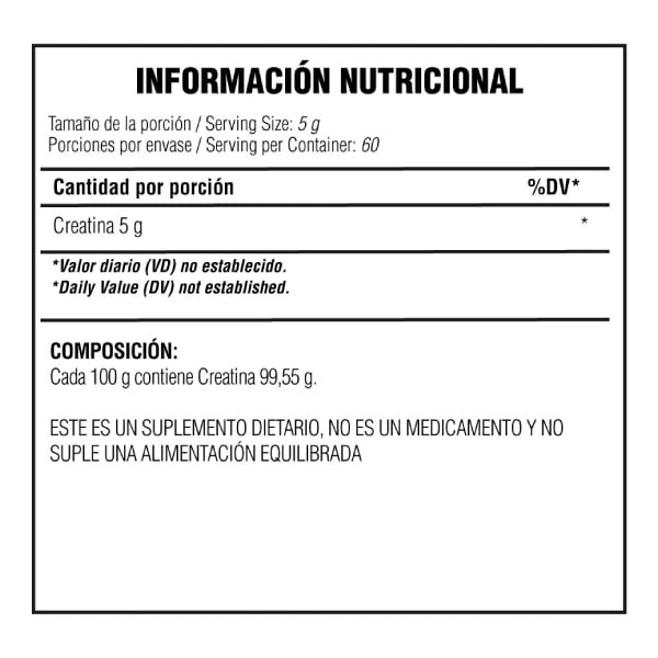 Creatine Micronized Vexus Supplements - Imagen 2