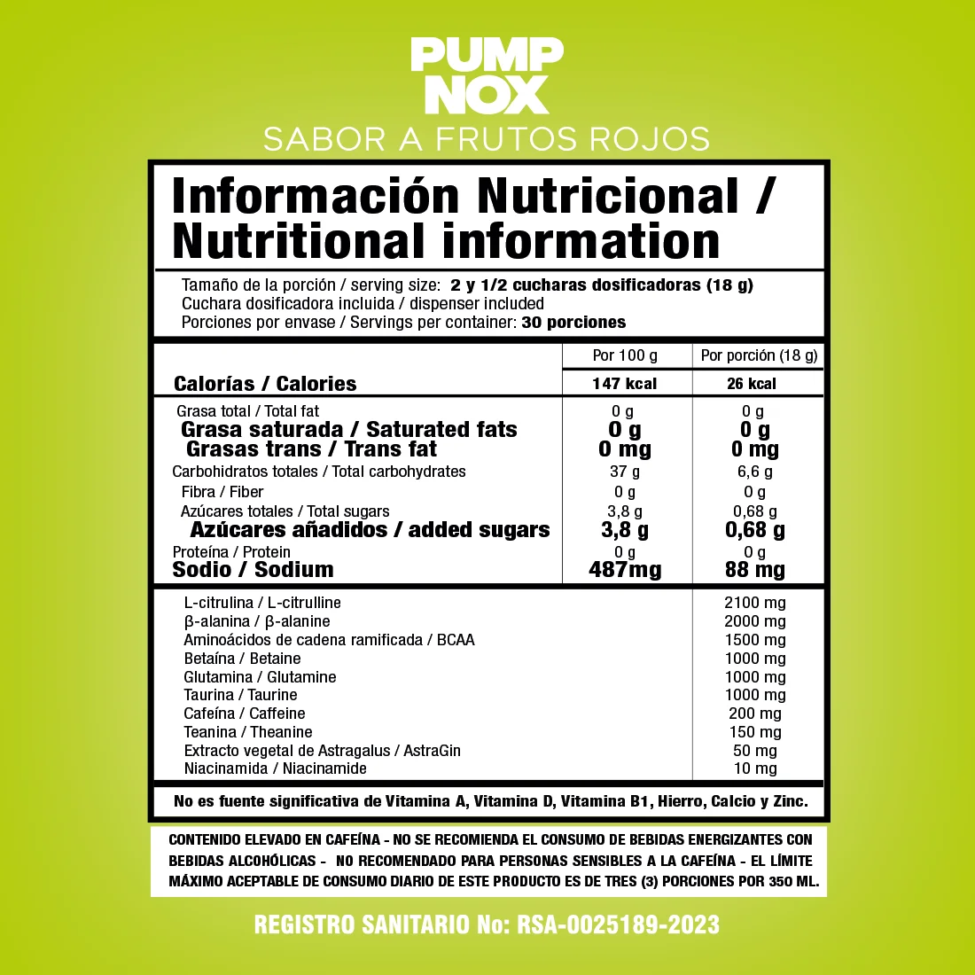 PUMP-NOX