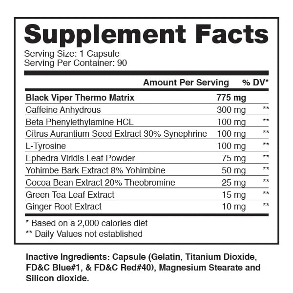 Black Viper Dragon Pharma - Imagen 2