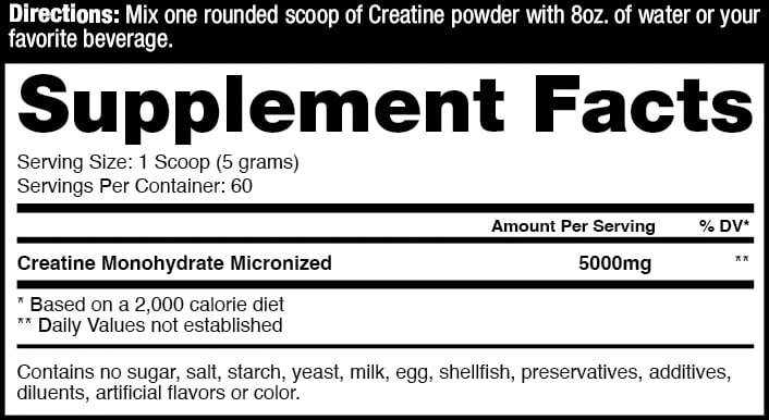 Creatine Monohydrate Dragon Pharma - Imagen 2