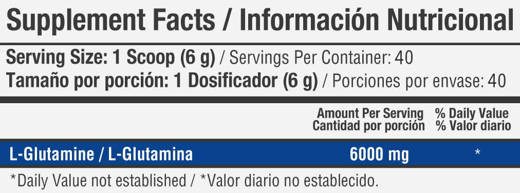 L-Glutamine Healthy Sports - Imagen 2