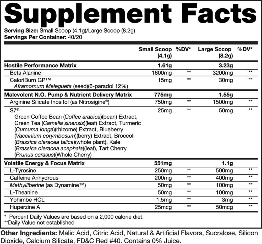 Venom Pre Workout Dragon Pharma - Imagen 2