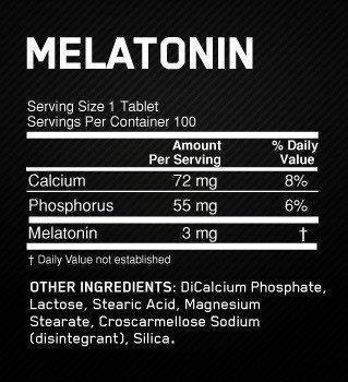 Melatonin Optimum Nutrition - Imagen 2